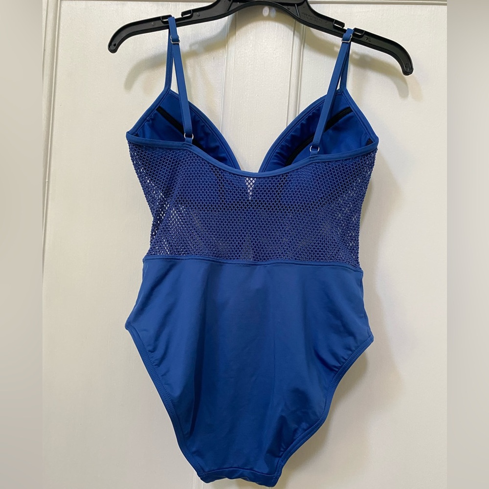 Cobalt Blue One-Piece Swimsuit - Picture 6 of 8